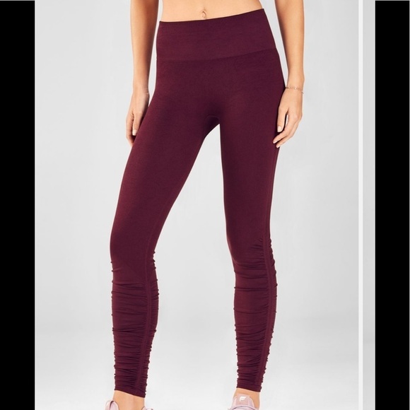 Fabletics High-Waisted Seamless Ruched Legging - Picture 1 of 7